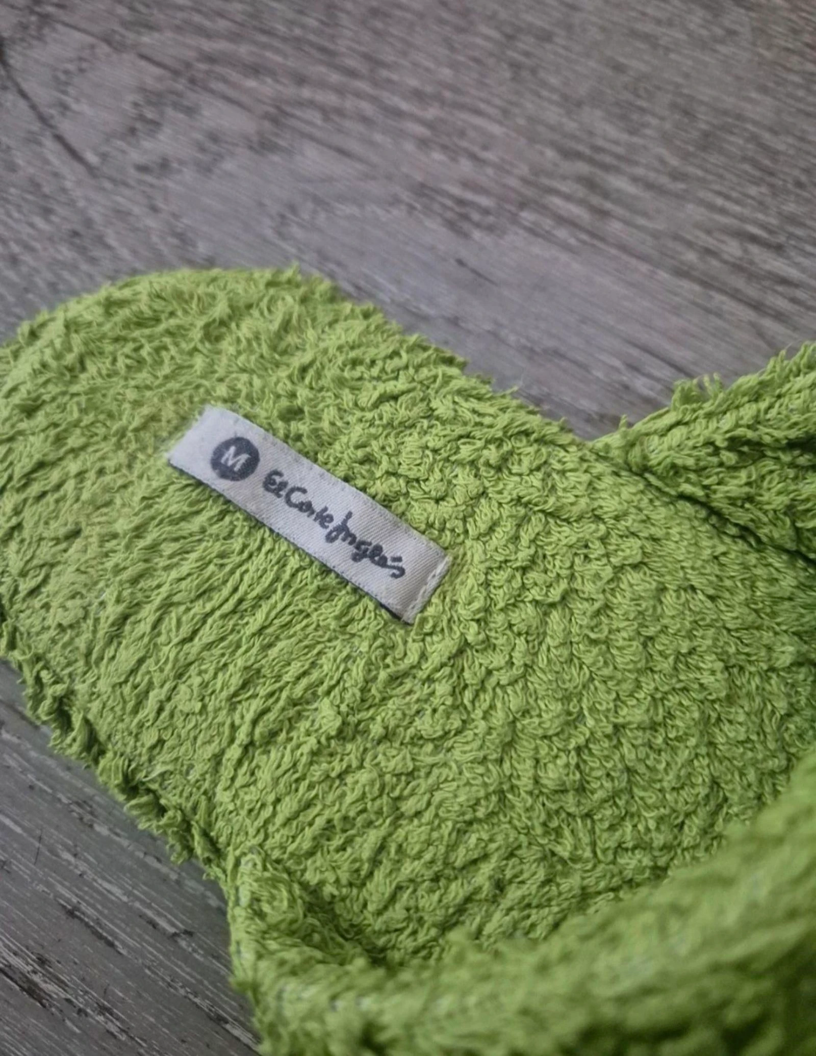 Tênis toalla verde. Unissex. El Corte Inglés. Tamanho M – photo 3